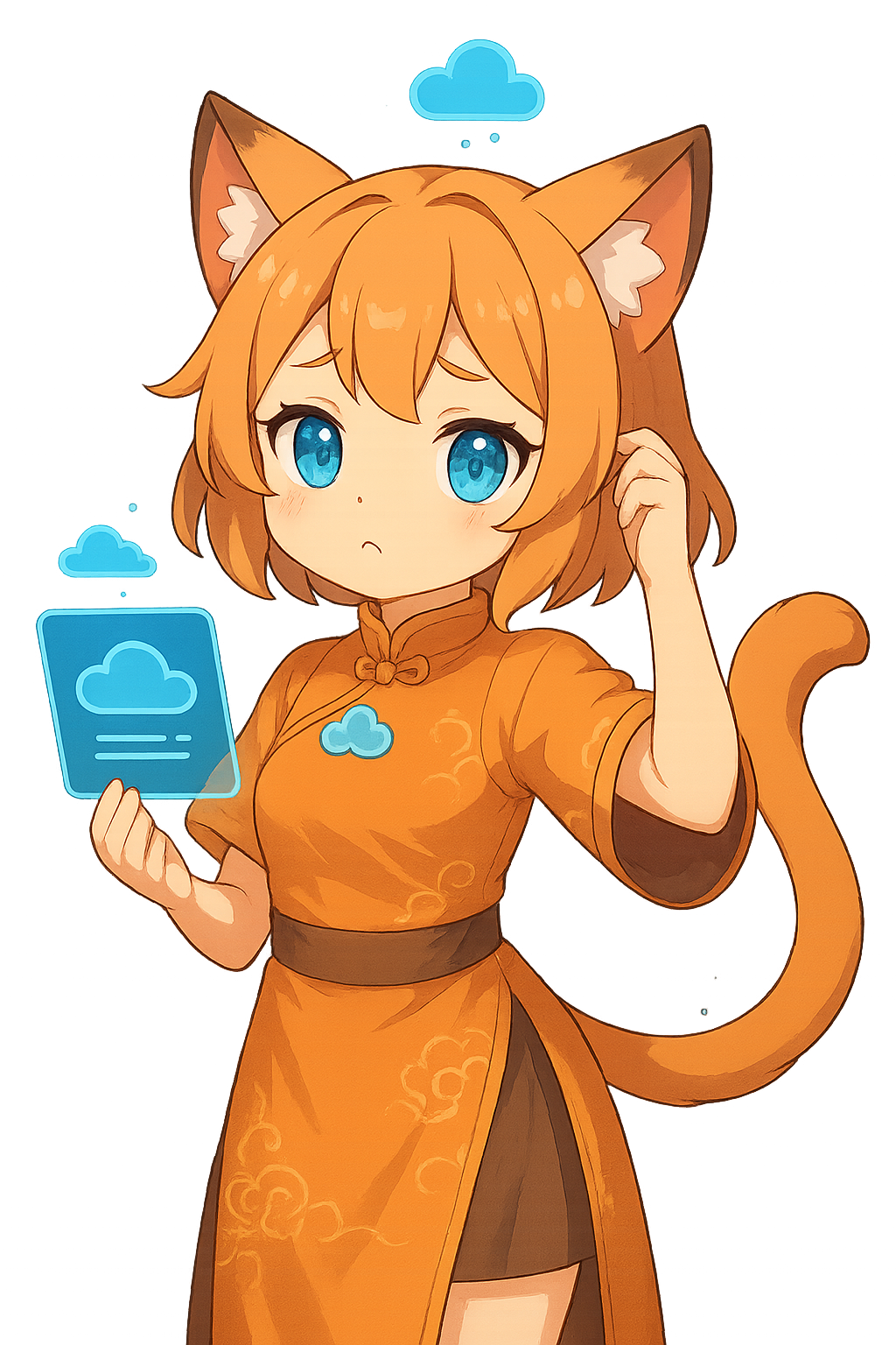 湖北智煤云吉祥物